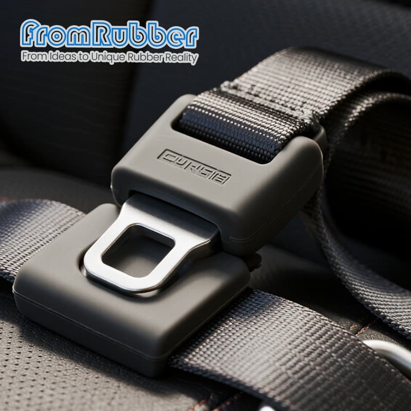 Silicone sleeve preventing scratches on car interior