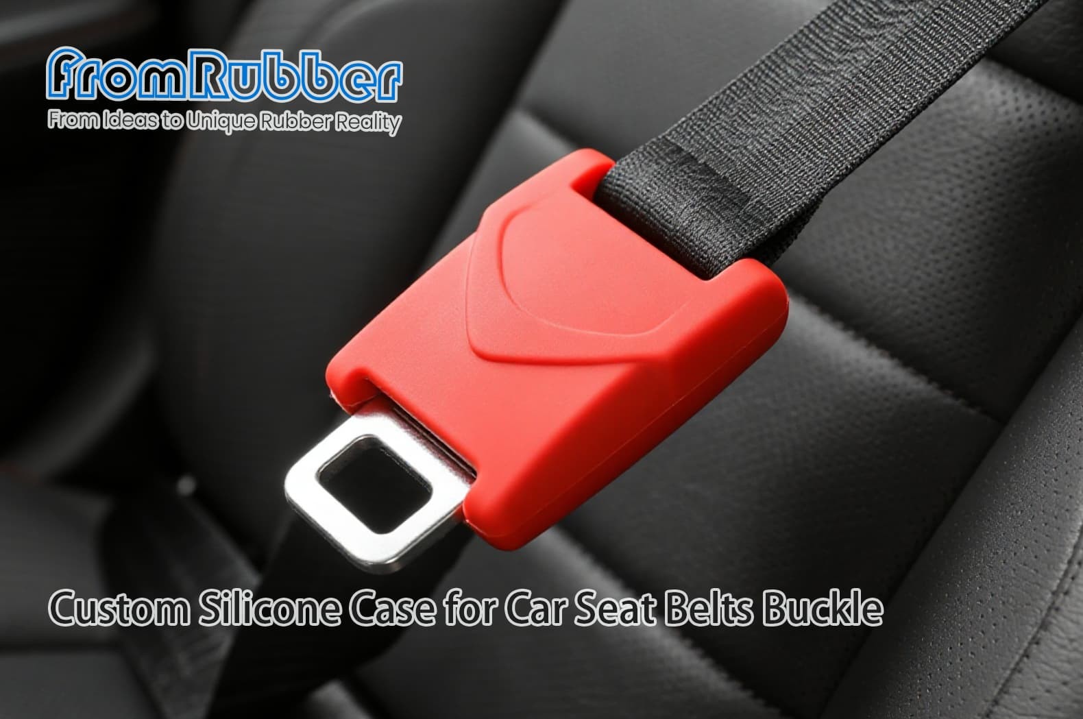 Silicone Protective Cover for Car Seat Belt Buckle