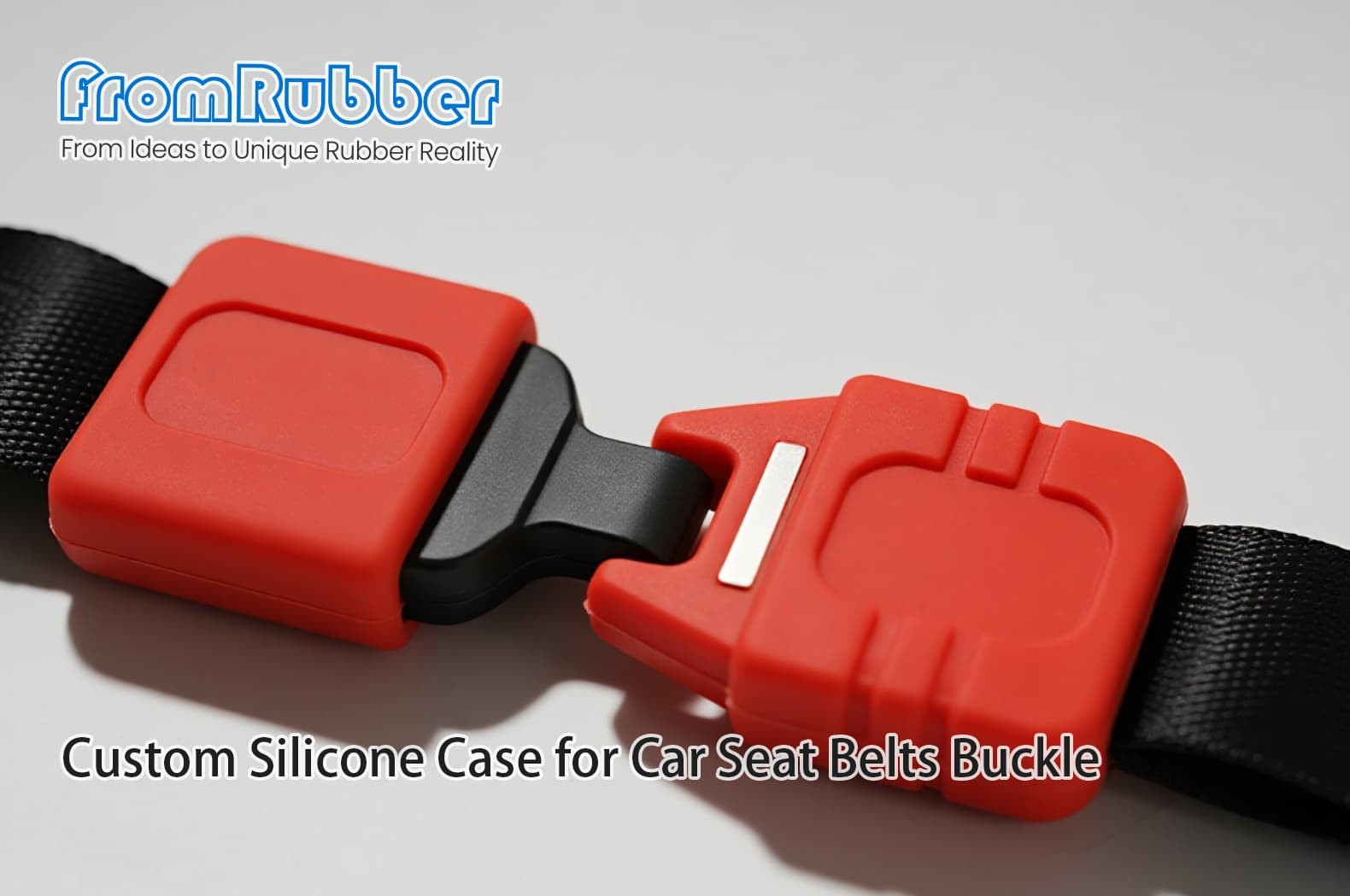 Protective Seat Belt Buckle Sleeve Installed in Car