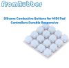Silicone Conductive Buttons for MIDI Pad Controllers Durable Responsive