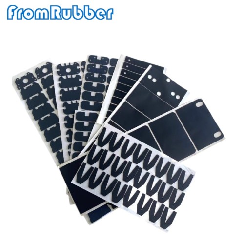 Custom Self Adhesive Silicone Rubber Pads Manufacturer Custom Sizes