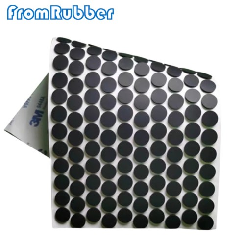 Custom Self Adhesive Silicone Rubber Pads Manufacturer Custom Sizes