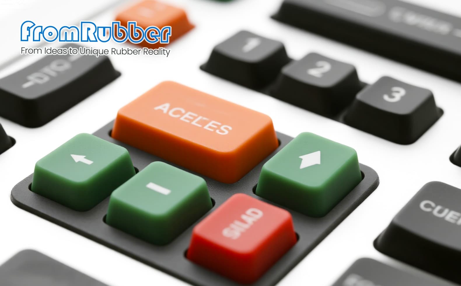 Silicone Keypads in Industrial Equipment