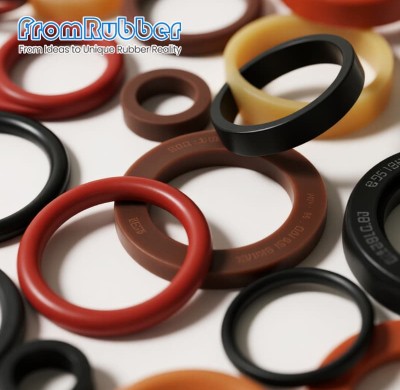 Fluid Sealing and Leak Prevention Rubber Washers for Plumbing