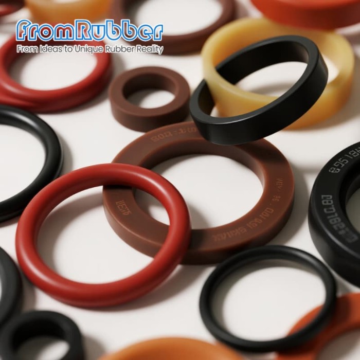 Fluid Sealing and Leak Prevention Rubber Washers for Plumbing