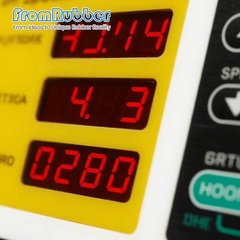 Exploded view of membrane switch layer construction