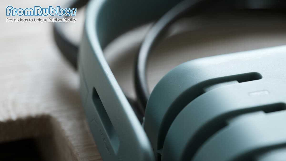 Diagram showing inconsistent wall thickness in ABS shell design