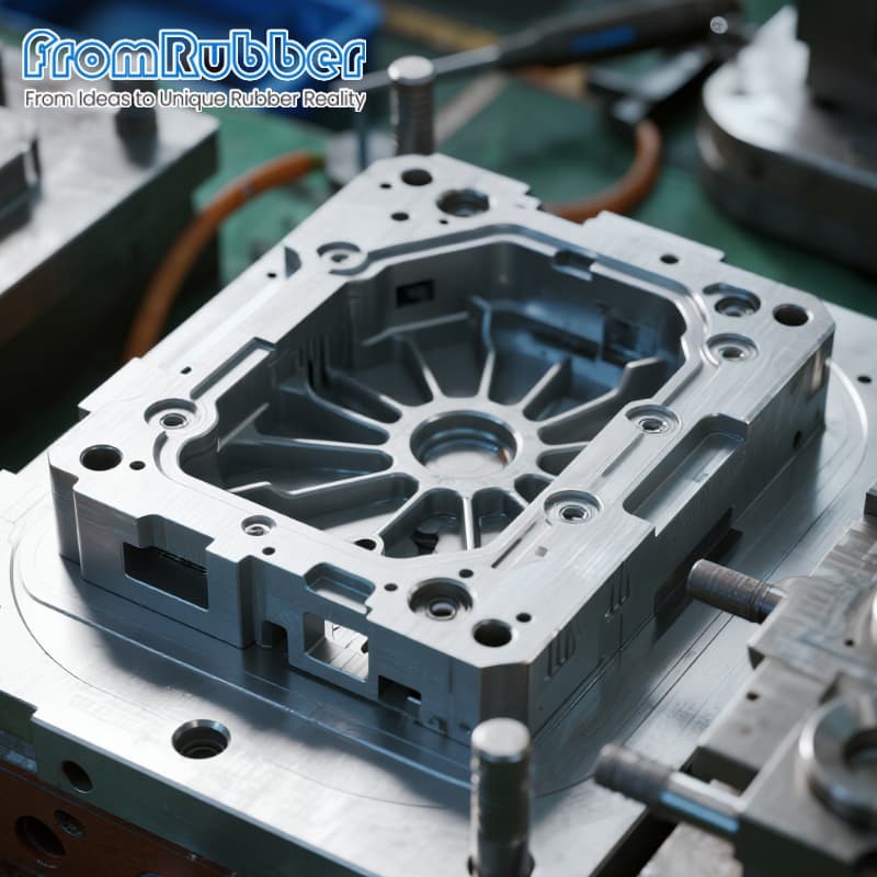 Injection mold design for ABS housing