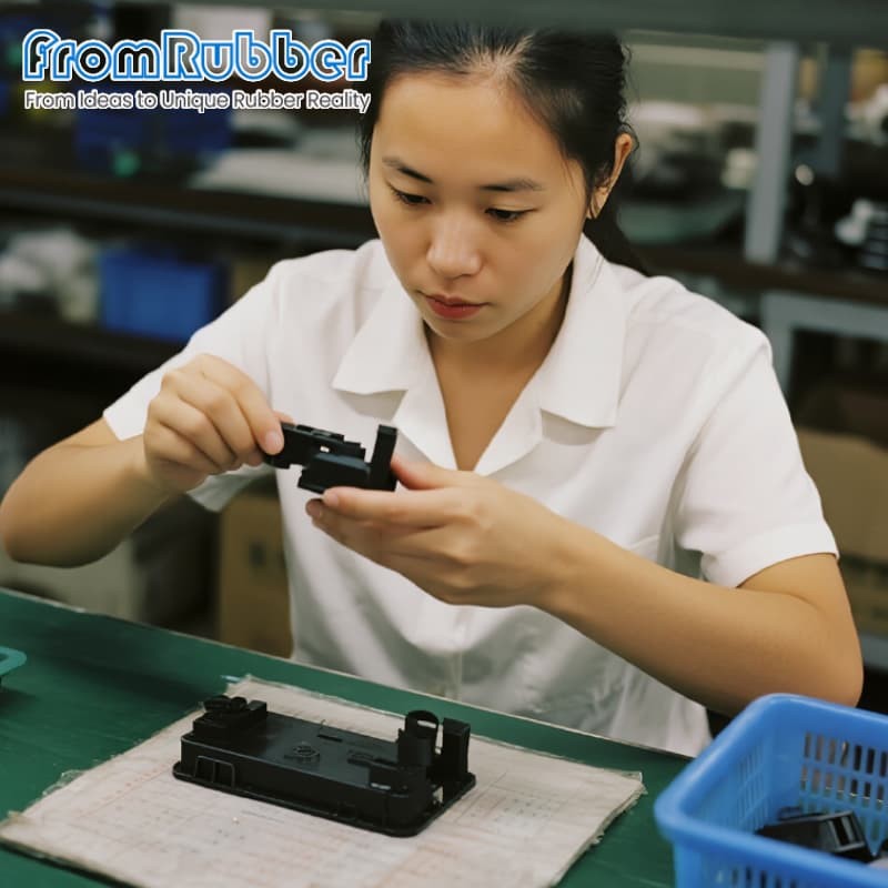 Quality control procedures in plastic injection molding