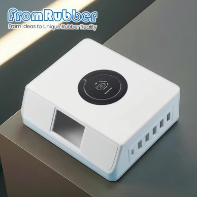 Custom Inject Plastic Enclosure - Pre-Drilled Holes for Connectors & Displays