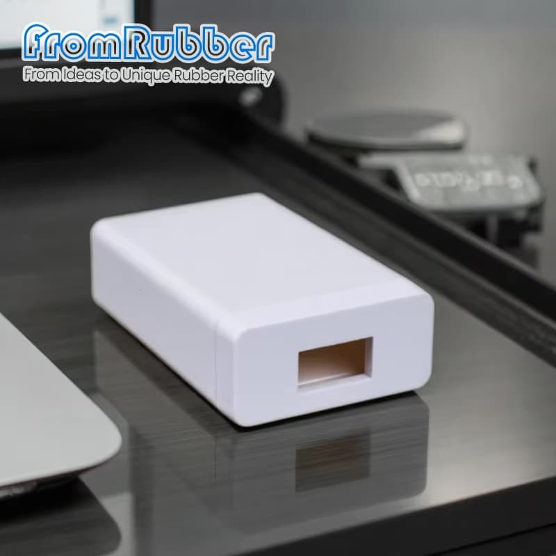 Power Adapter Housing in real-world application charging multiple devices