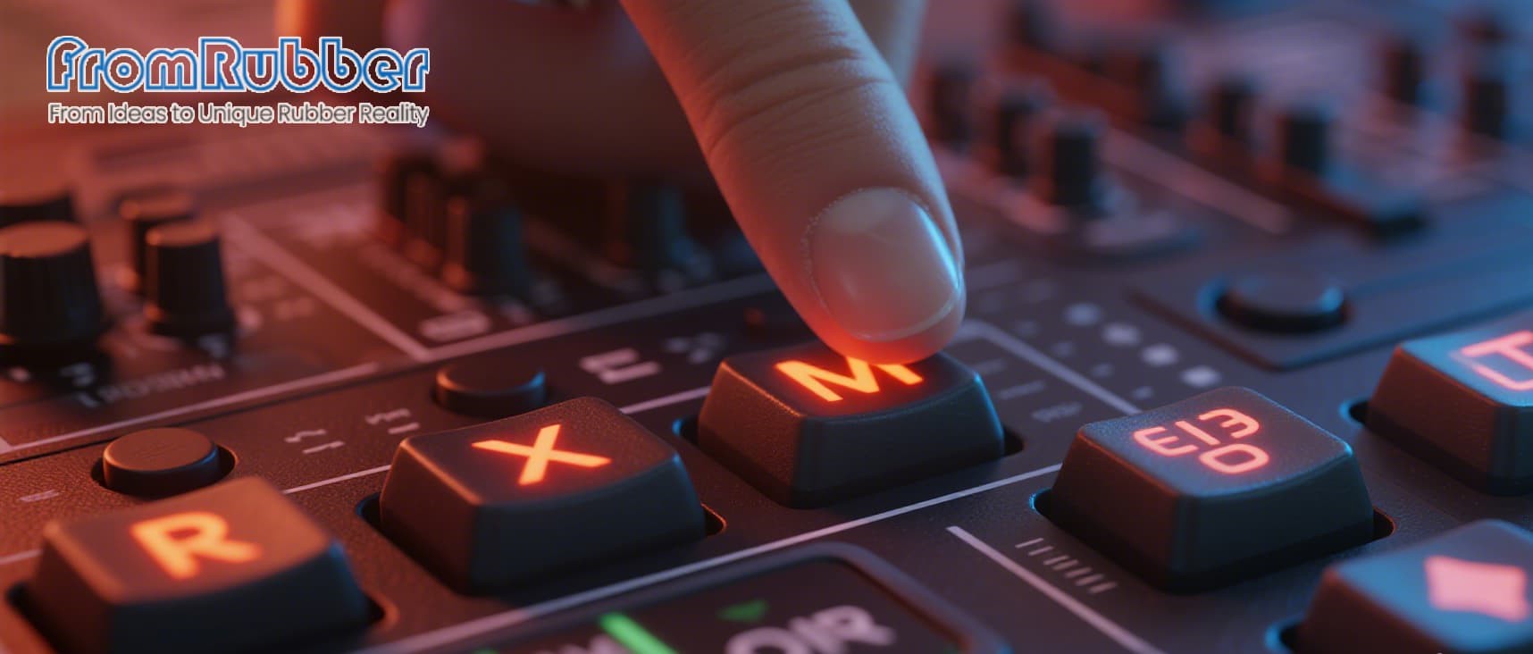 Laser etched silicone keypad with precise permanent markings