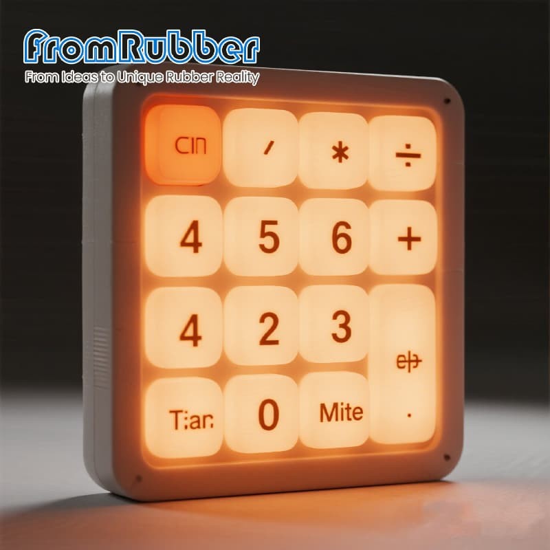 Can silicone keypads be backlit, and what are the common methods?