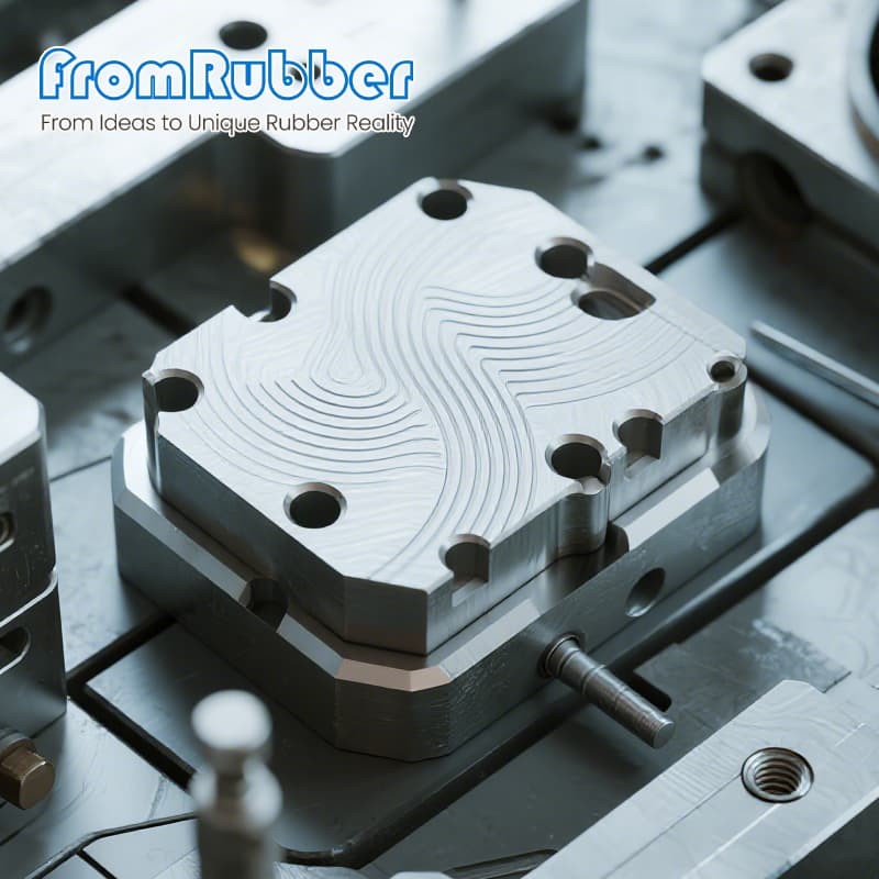 High-precision silicone keypad mold