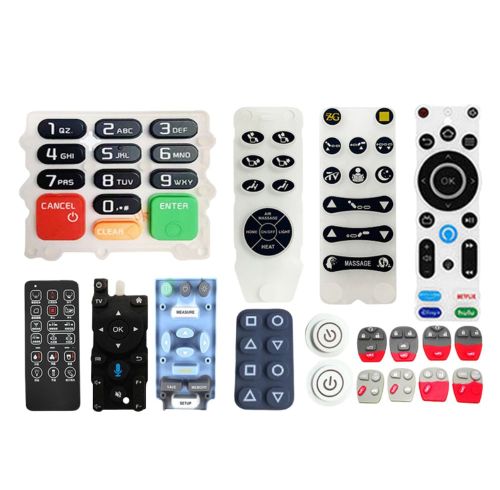 How to design a quiet and durable silicone keypad for consumer electronics?
