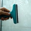 Struggling to Clean Shower Doors? The Secret to Spotless, Soap-Scum-Free Glass - Silicone Wiper