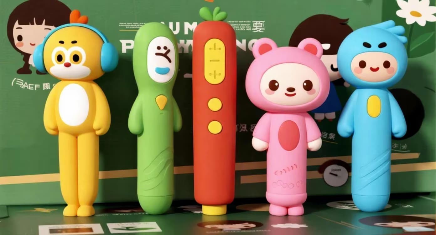 From Rubber testing talking pen silicone cover - sound recognition and touch sensor compatibility check