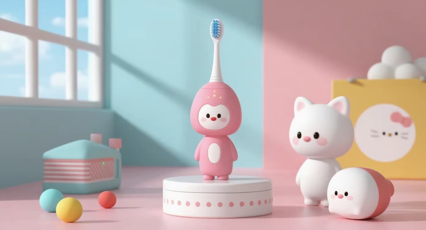 Does the electric toothbrush silicone sleeve cartoon design fade or come off after washing or brushing?