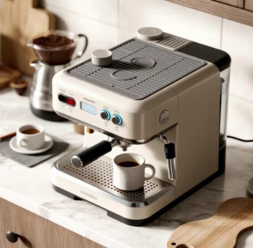 Does a Coffee Machine Silicone Top Mat Block or Allow Vent Cutouts for Espresso Machines?