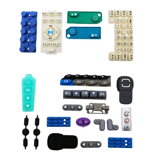 Customized Silicone Buttons for Industrial Equipment