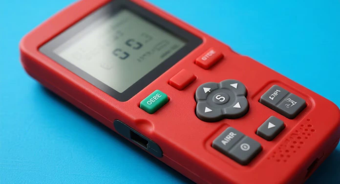 FromRubber custom silicone keypad for automotive fault diagnosis equipment - durable tactile interface