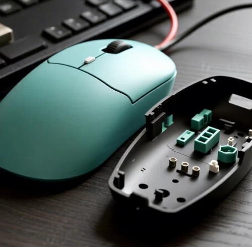 No Paint, No Fading: How to Achieve Custom Colors on Plastic Mouse Shells?