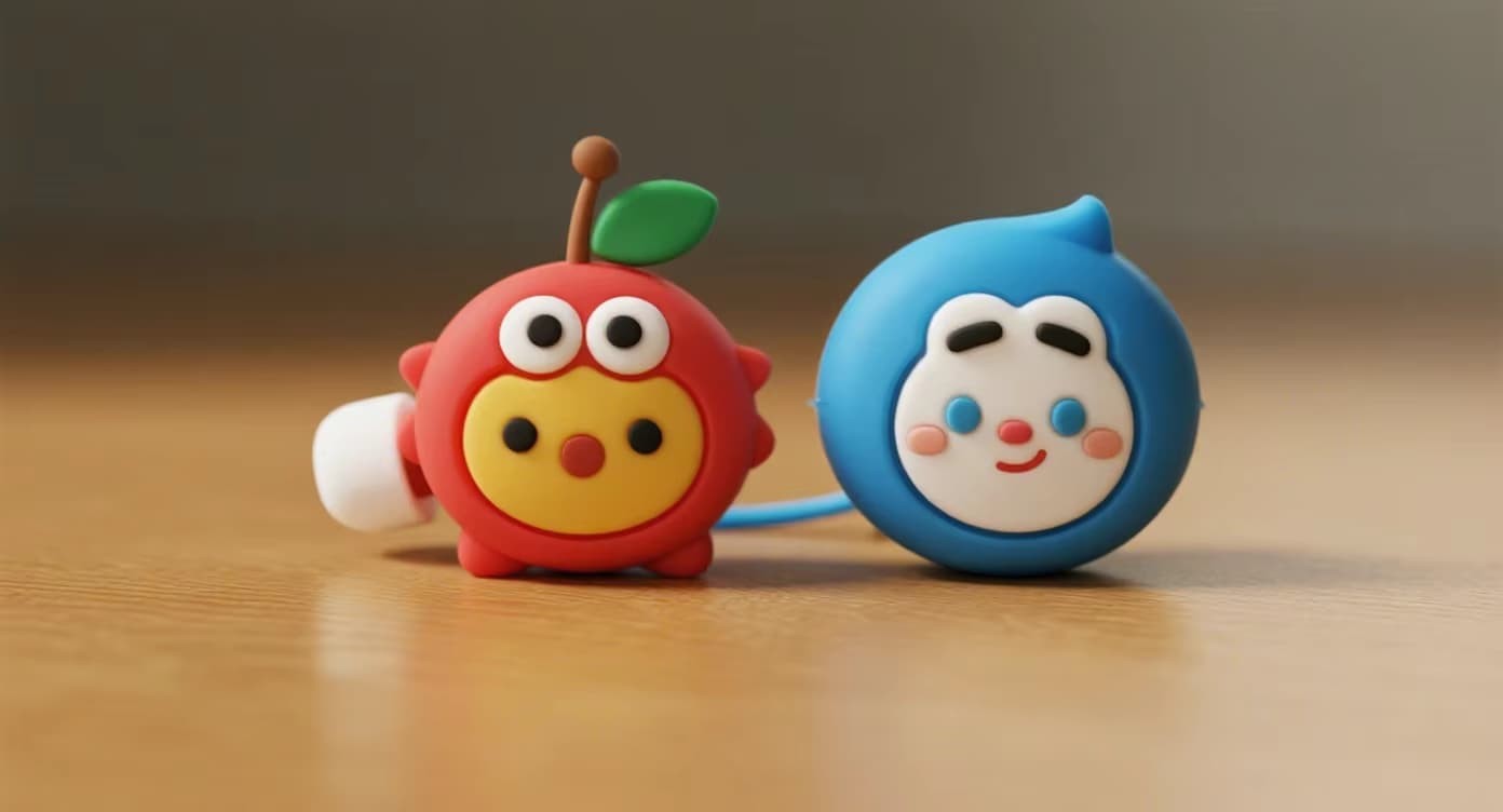 Little Earphone, Big Personalities: Adorable Silicone Earphone Covers for Kids & Adults