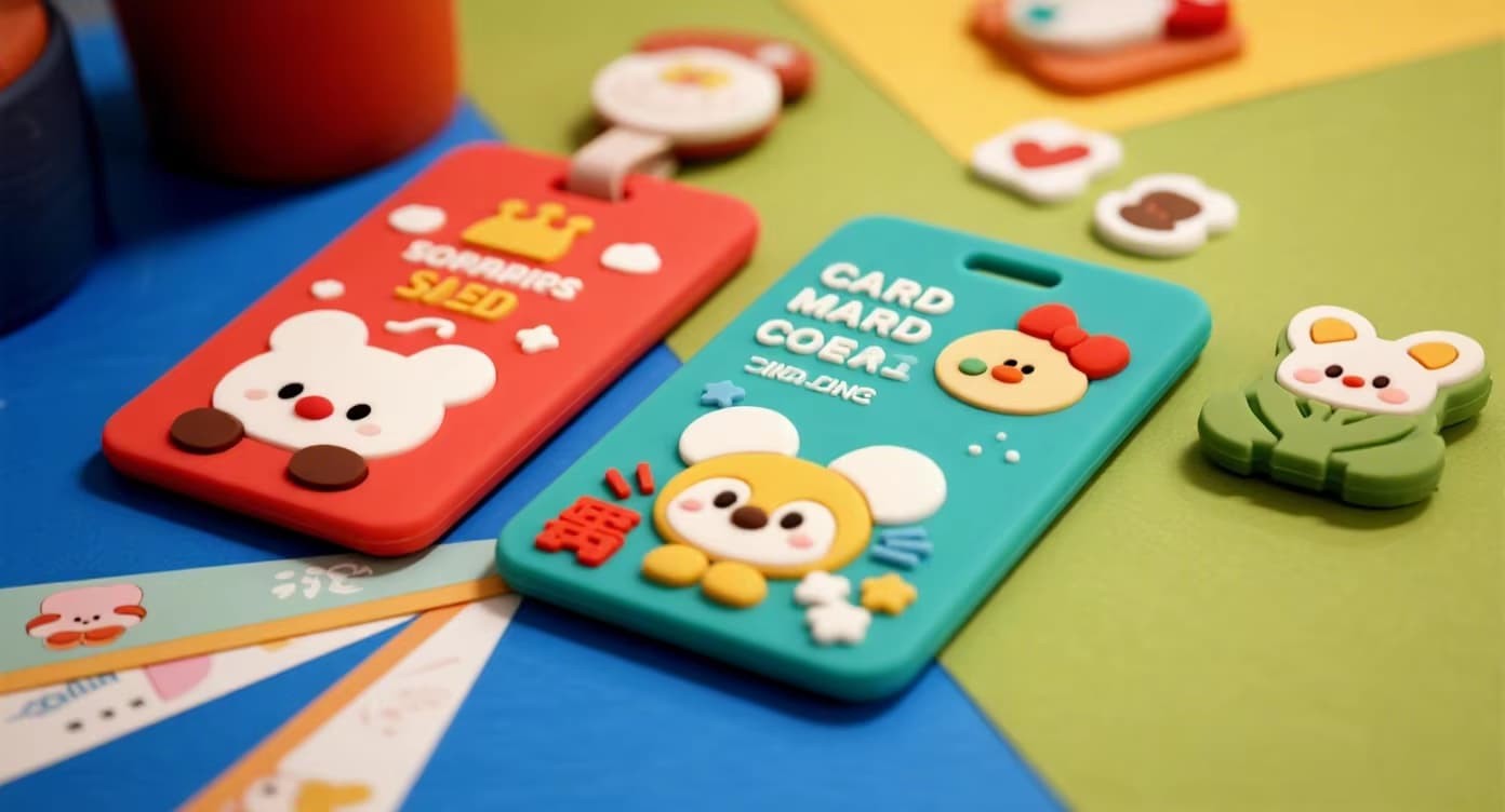 Silicone card holder from FromRubber protecting credit cards from scratches and demagnetization - safe and durable design