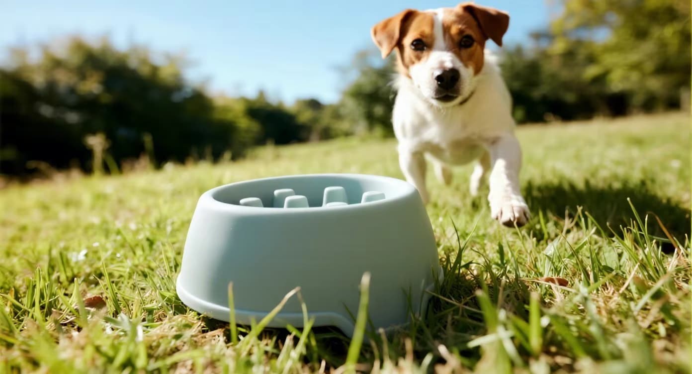 The Hidden Danger of Fast Eating: How a Dog Silicone Slow Feeder Bowl Prevents Bloat?