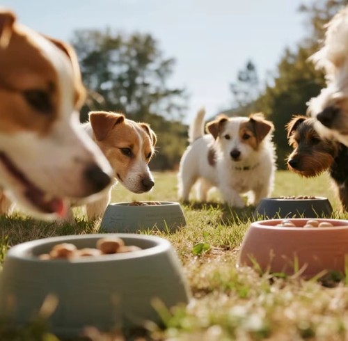 Managing Multiple Dogs at Mealtime: Using Silicone Slow Feeder Bowl Without Fighting