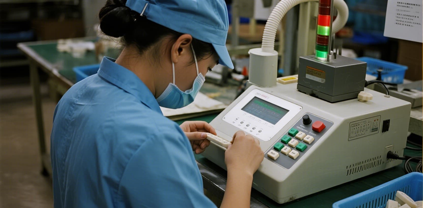 Data analytics and quality control monitoring system for production line management