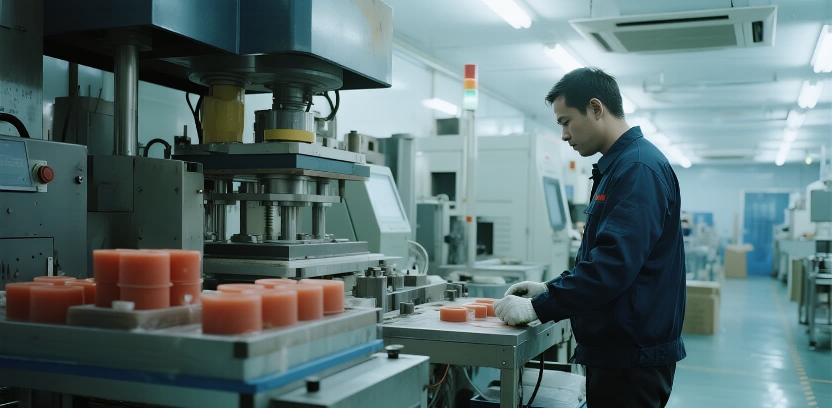 Industrial silicone gasket manufacturing equipment and precision sealing components