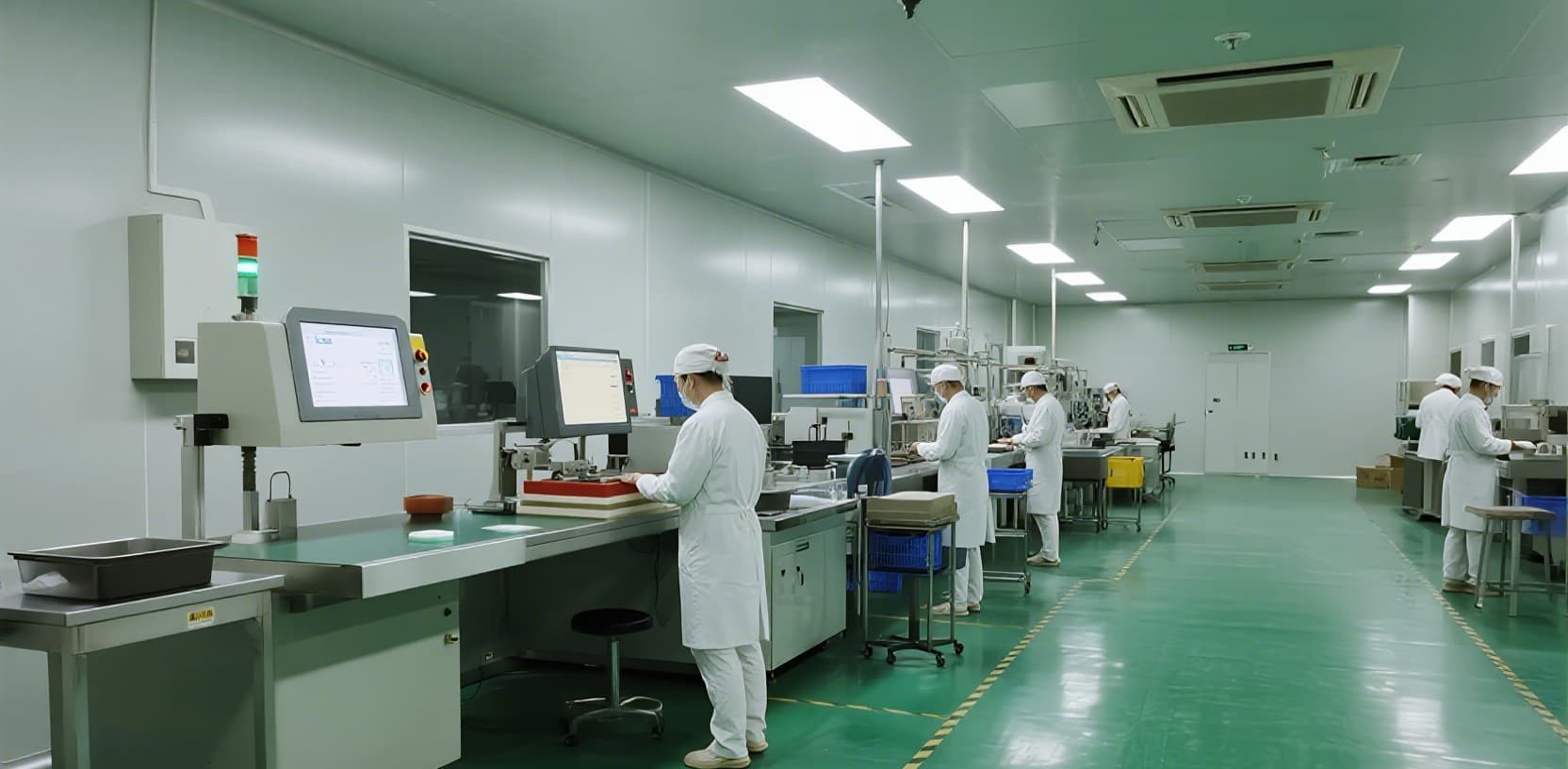 Precision engineering and quality control in a modern manufacturing environment