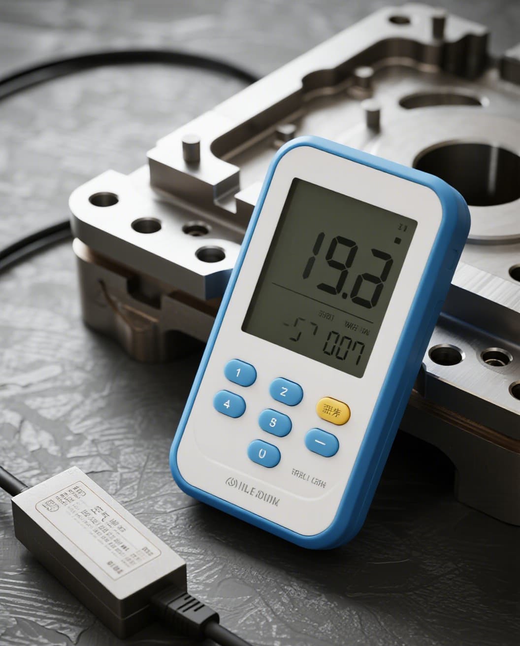 Modern industrial factory floor filled with advanced manufacturing machinery and equipment