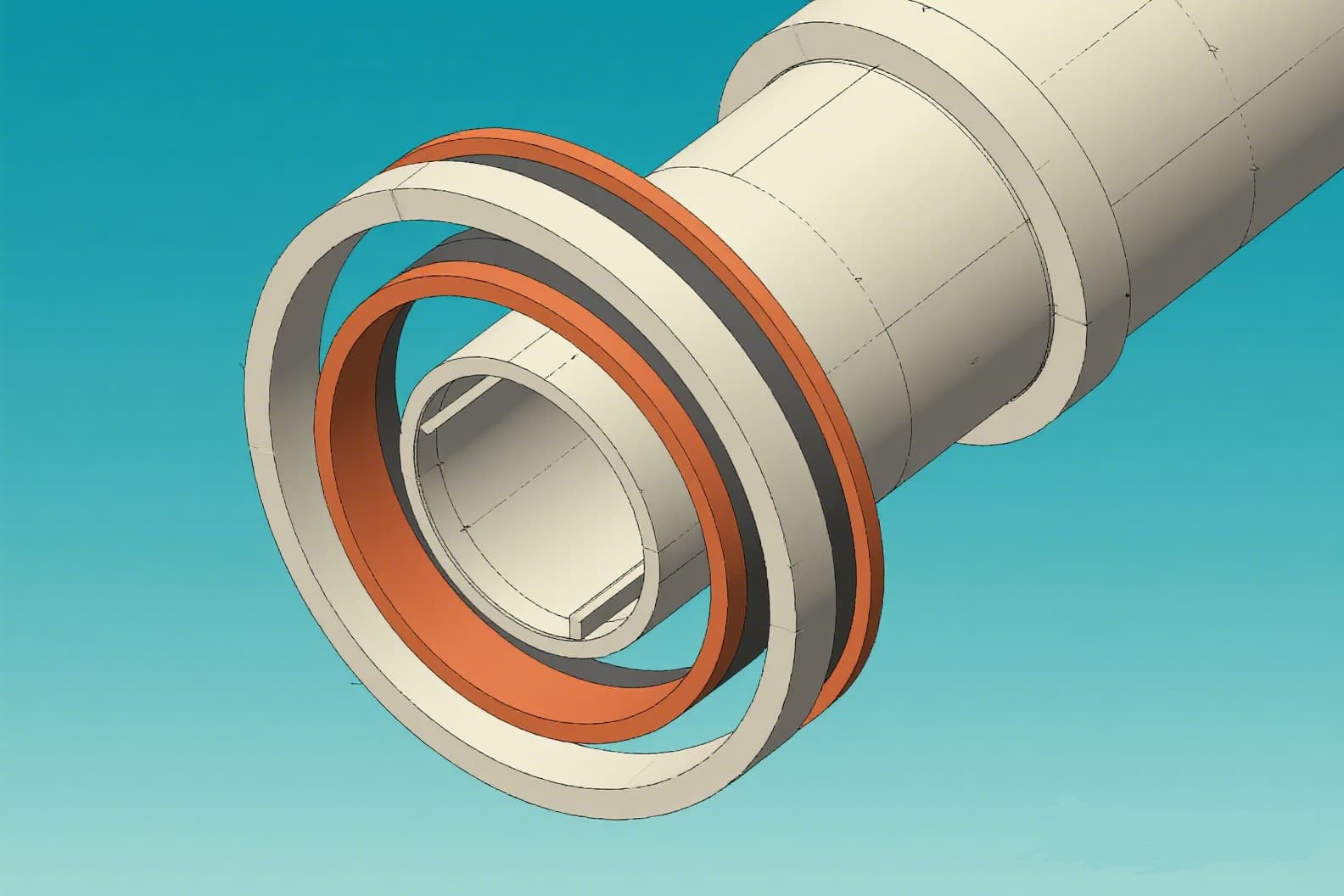 Integrated Silicone Sealing Lip