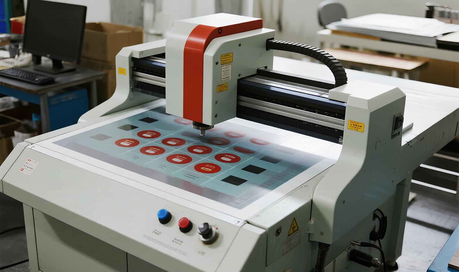 UV radiation damage on silicone printed products