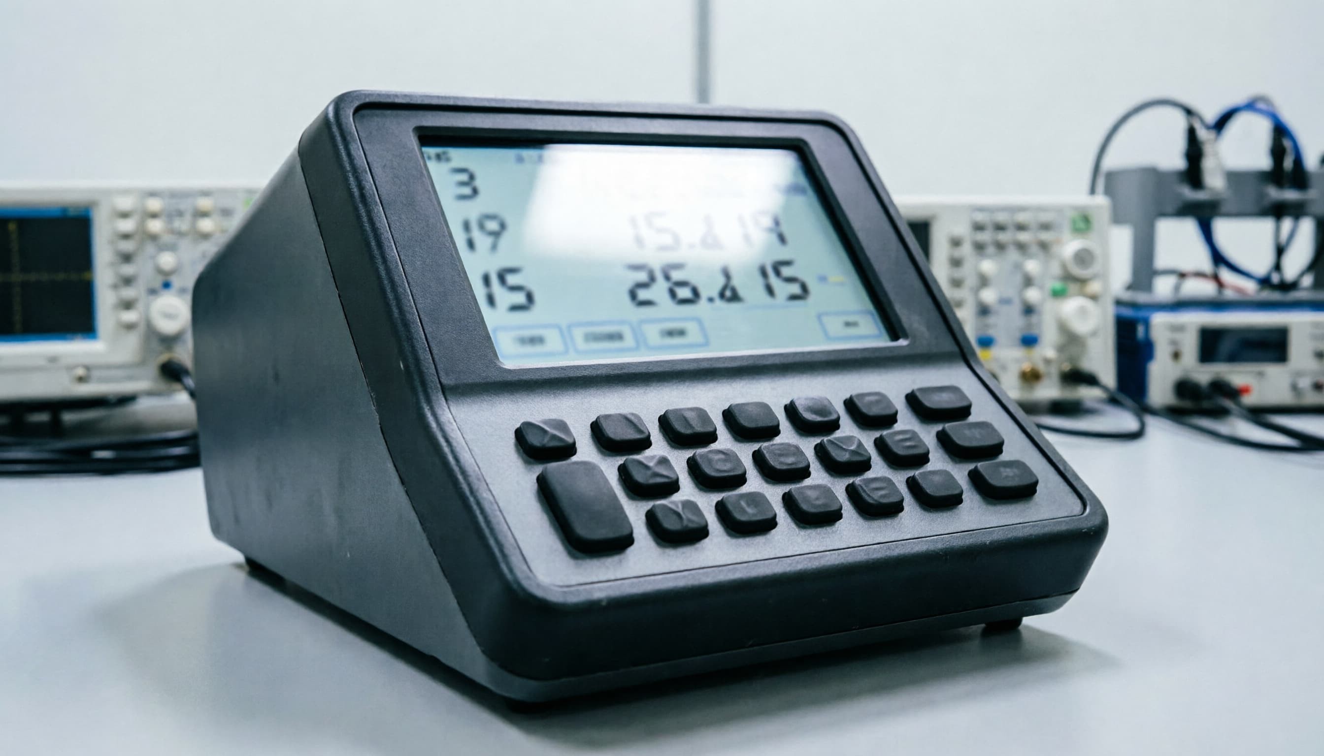 Silicone compression molding production in modern factory
