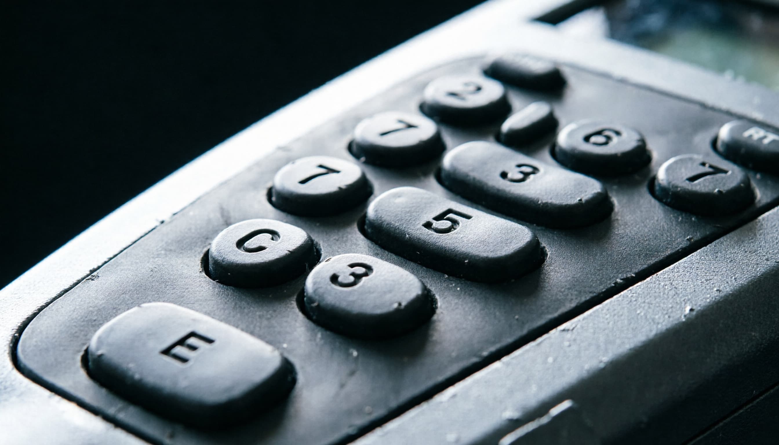 High-quality silicone rubber keypad for industrial instruments