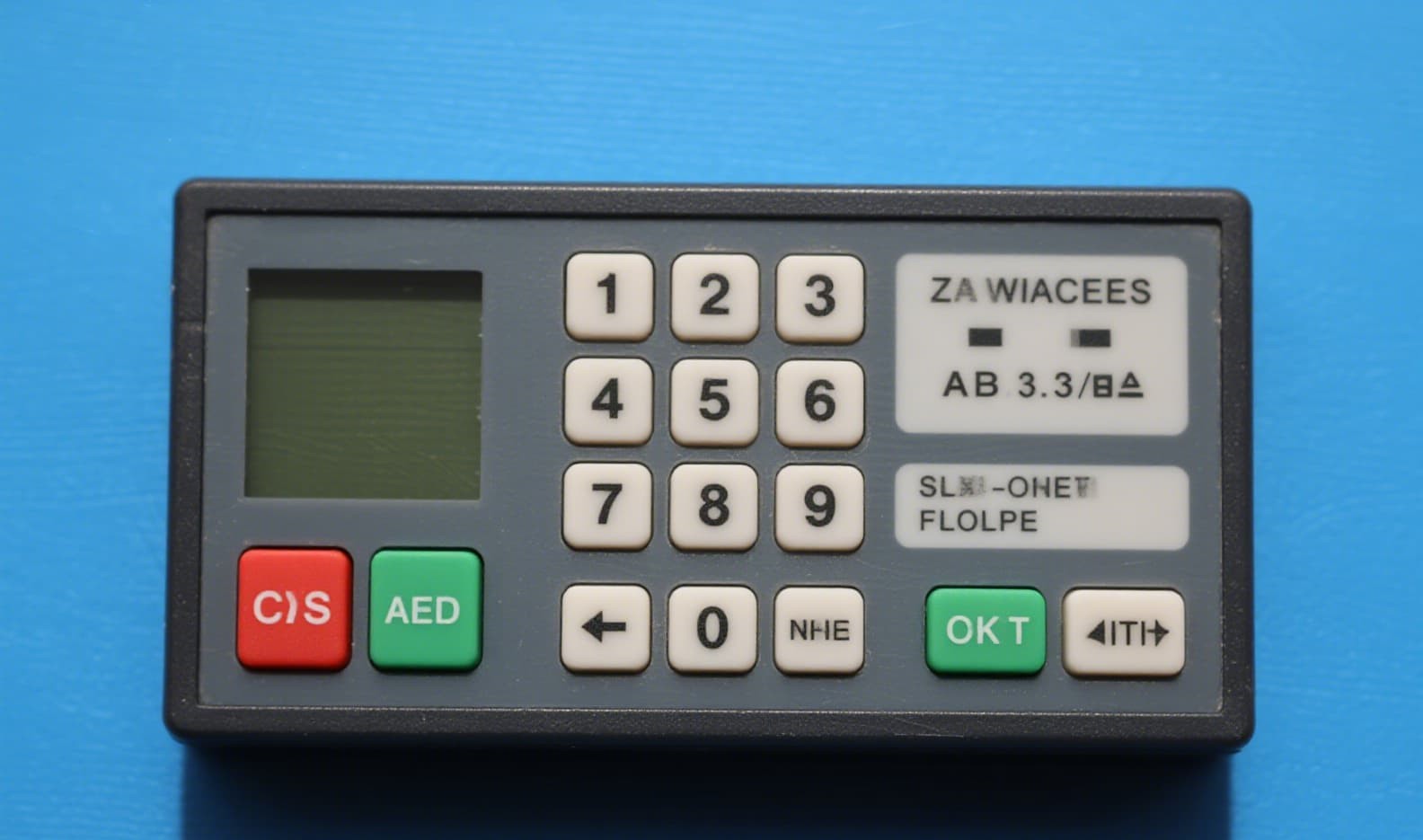 custom silicone keypad