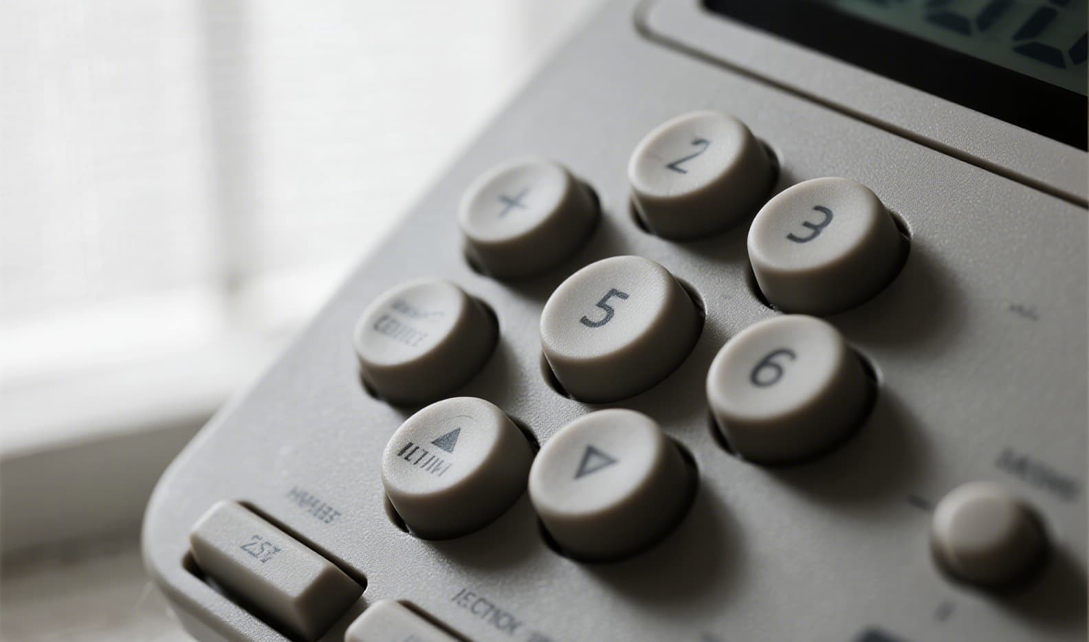 Instrumentation silicone keypad