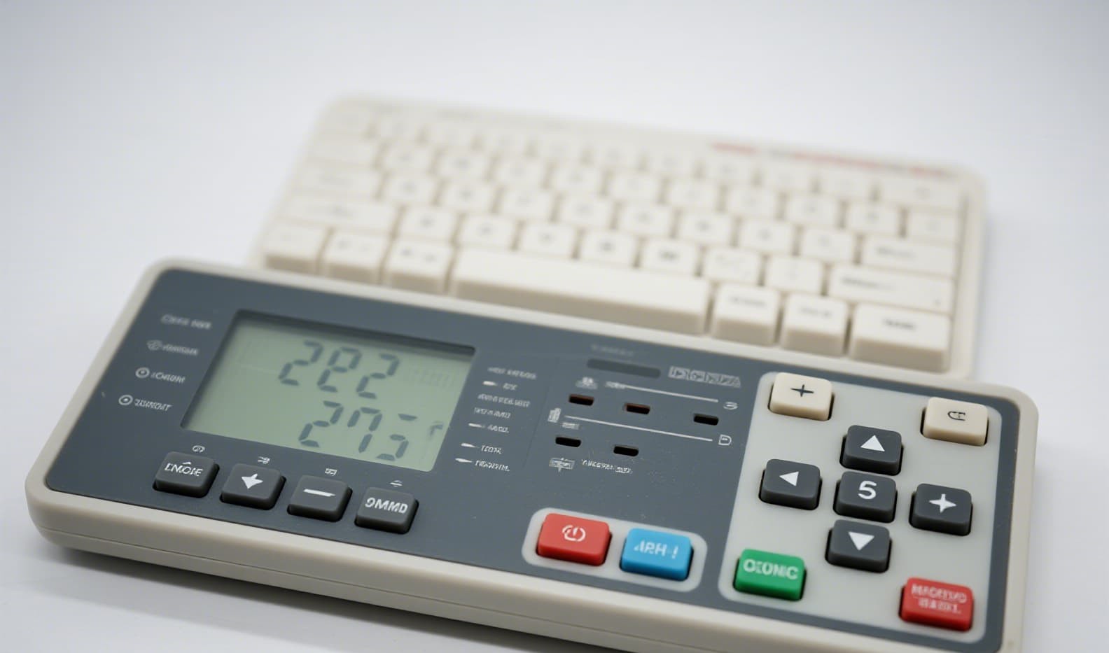 instrument silicone keypad in aggressive industrial