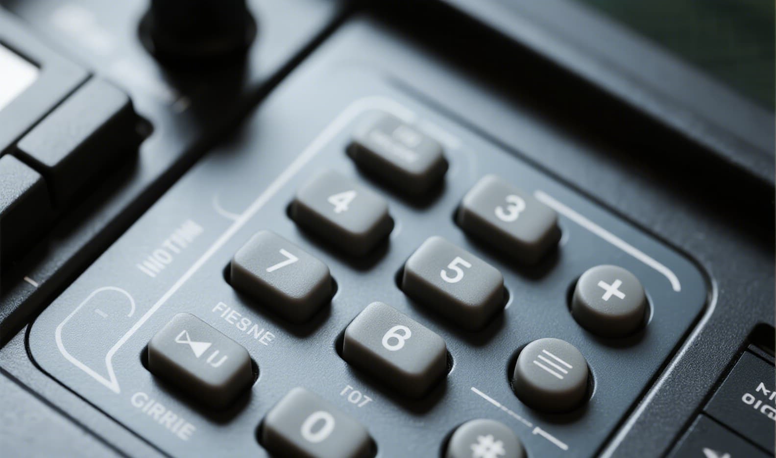 instrument silicone keypad