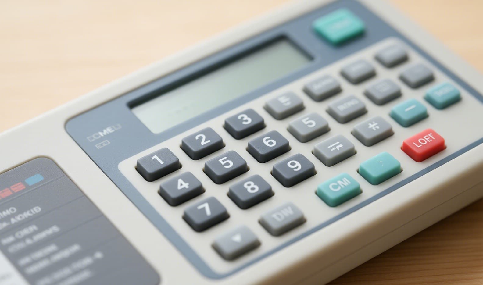 instrument silicone keypad