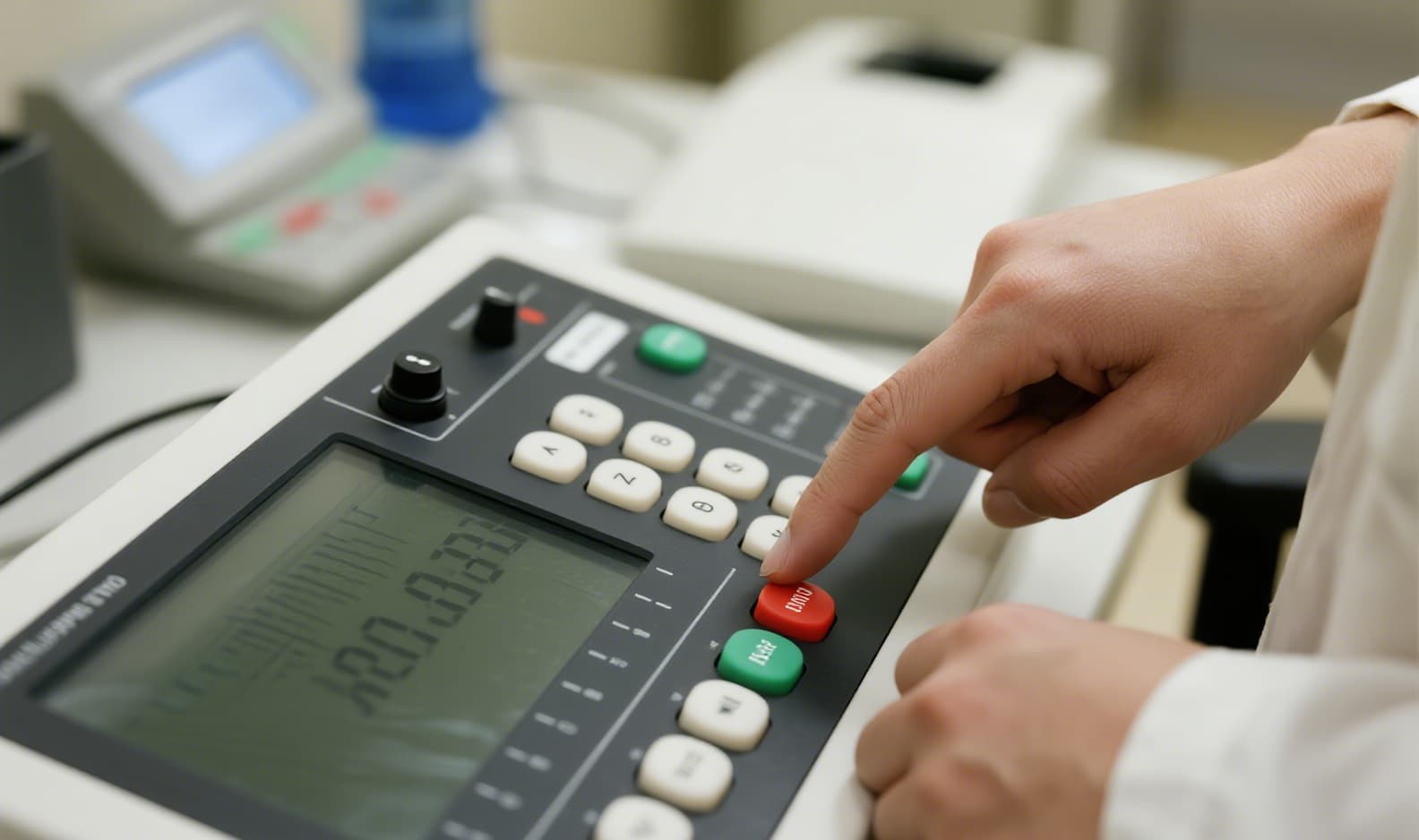 Custom silicone keypad for portable carbon analyzer with tactile domes and integrated sealing