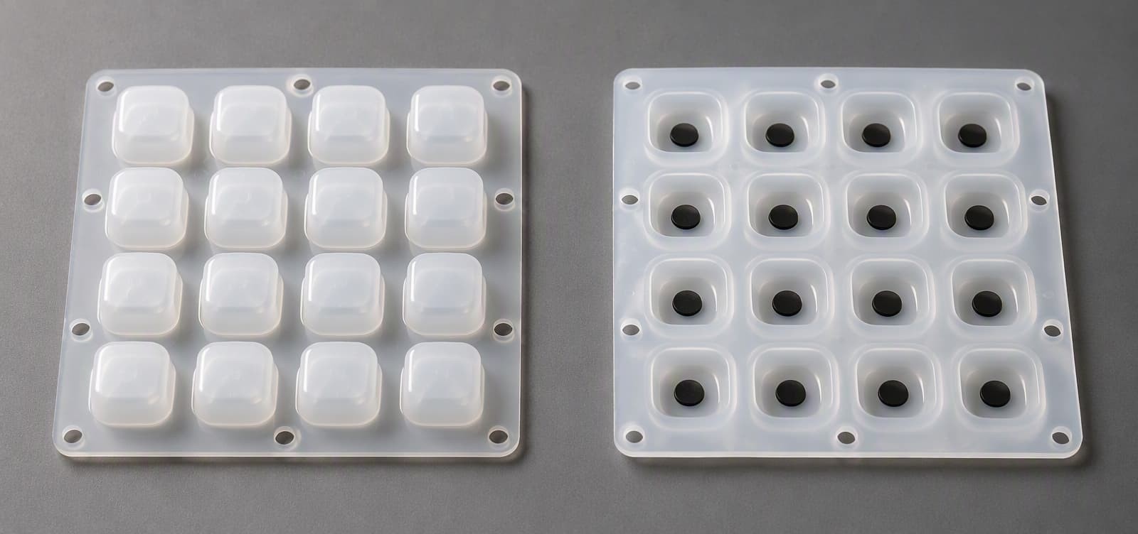 How to Choose Between Carbon Pill and Conductive Ink for MIDI Silicone Keypads?