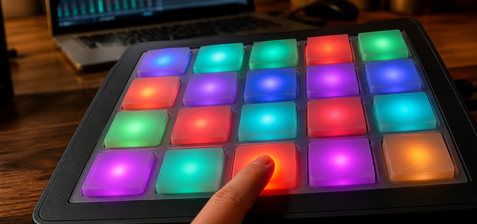 MIDI silicone keypad