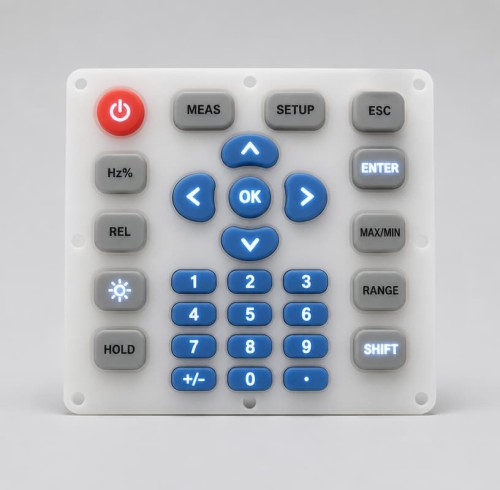 The Gap Between Silicone Keypad Spec Sheet and Real-World Handheld Meter Use