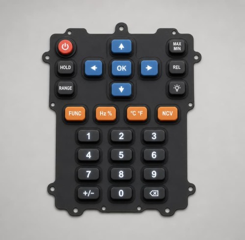 What Handheld Meter Engineers Overlook When Specifying a Silicone Keypad
