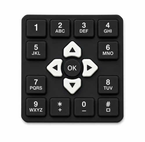 Friction Wear on Silicone Keypad Legends After Repeated Glove Use