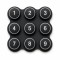 StairClimber Silicone Keypad Pad with Conductive Carbon Pills & Optional Backlight